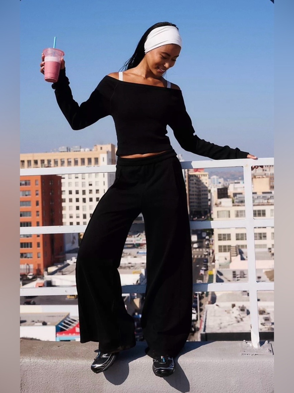 ▪️NWT Free People Go To Long Sleeve Set